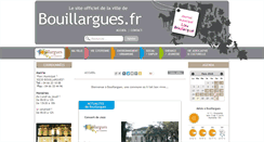 Desktop Screenshot of bouillargues.fr